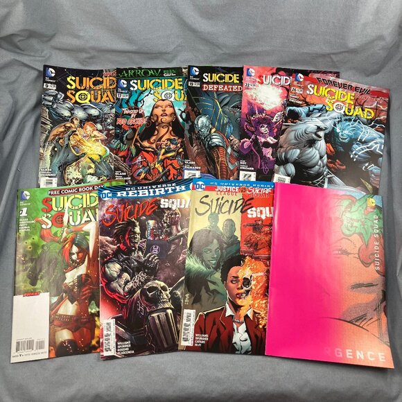 Suicide Squad DC Comic Book Huge Lot 24 Asst Issues 2001-2017 Harley Quinn - Picture 5 of 5